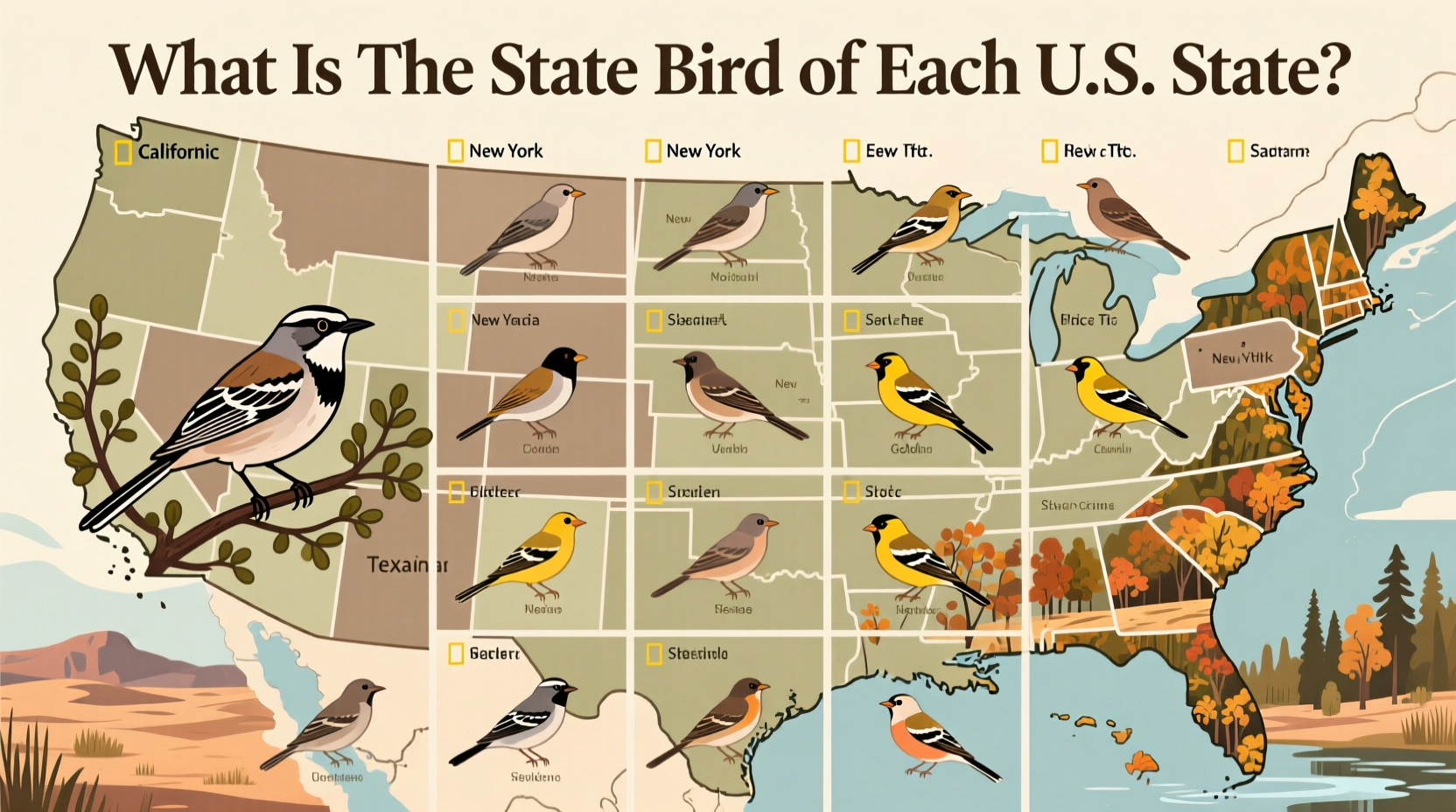 what is the state bird