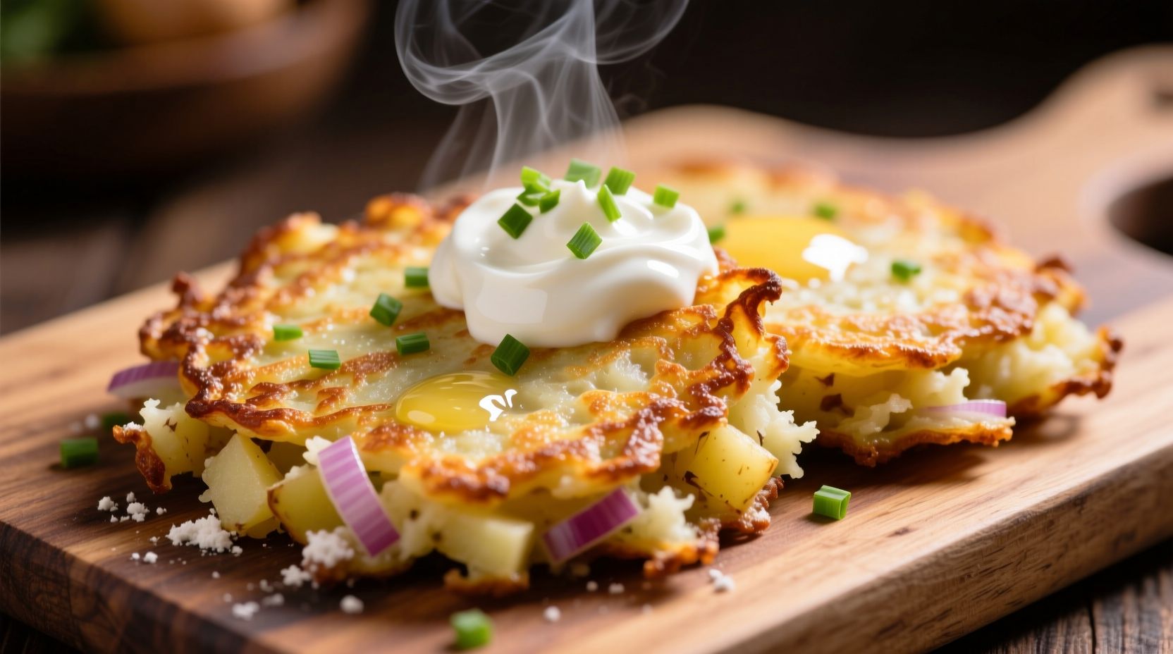 how do you make potato pancakes with mashed