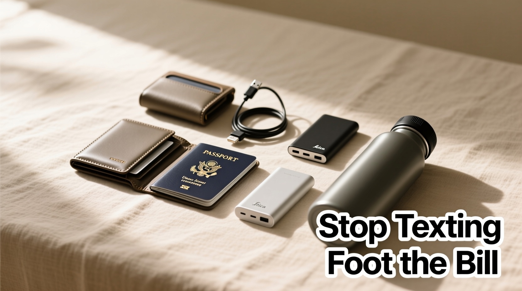 Stop Texting or Foot the Bill: Practical Gear Guide for Budget Travelers