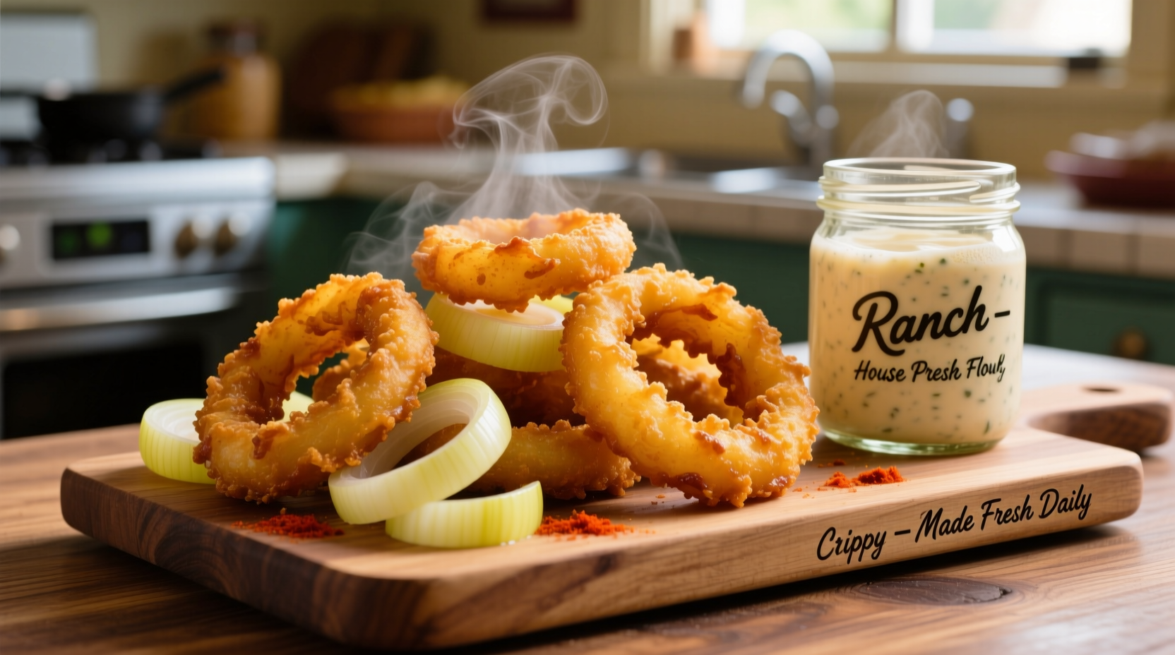 beer battered onion rings recipe