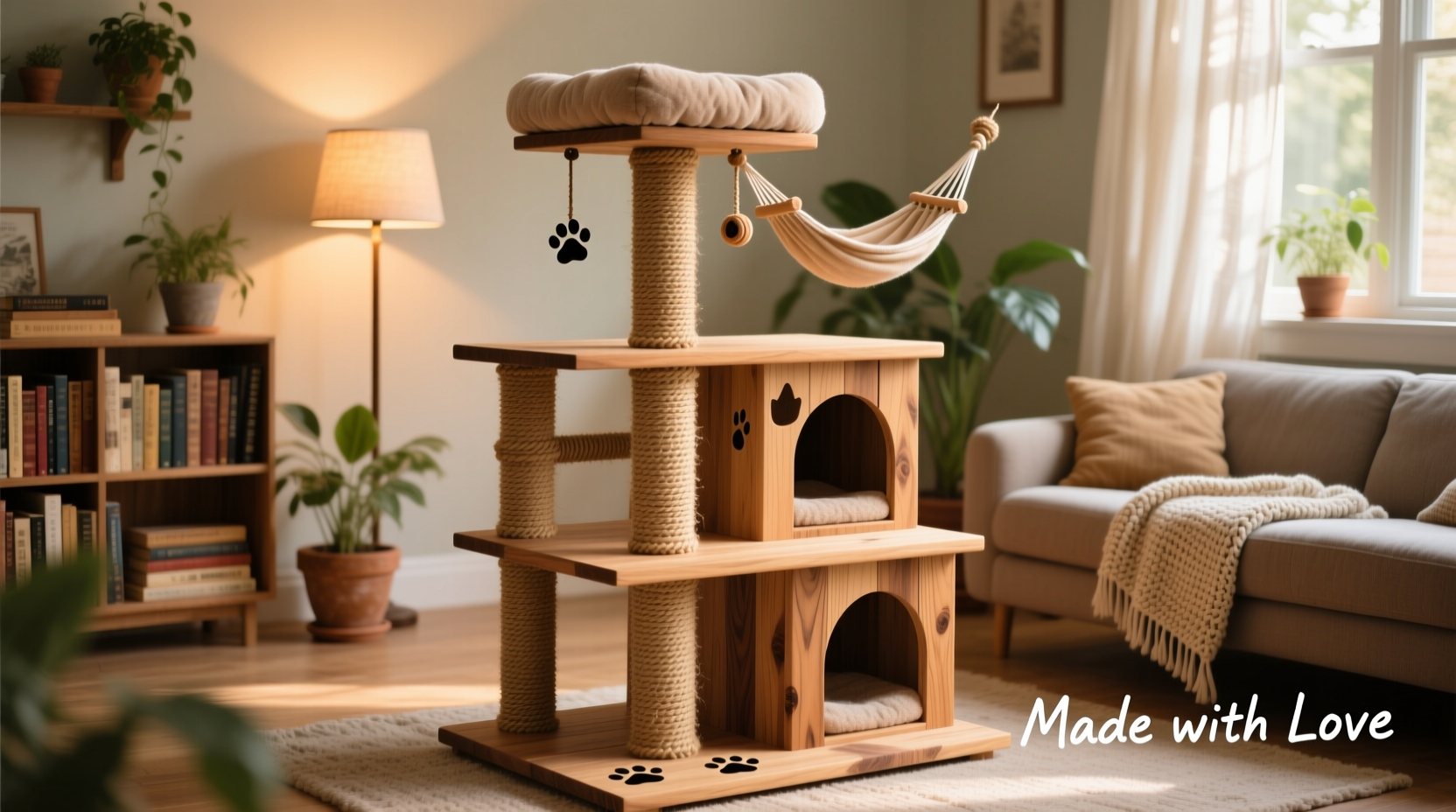 diy cat tree