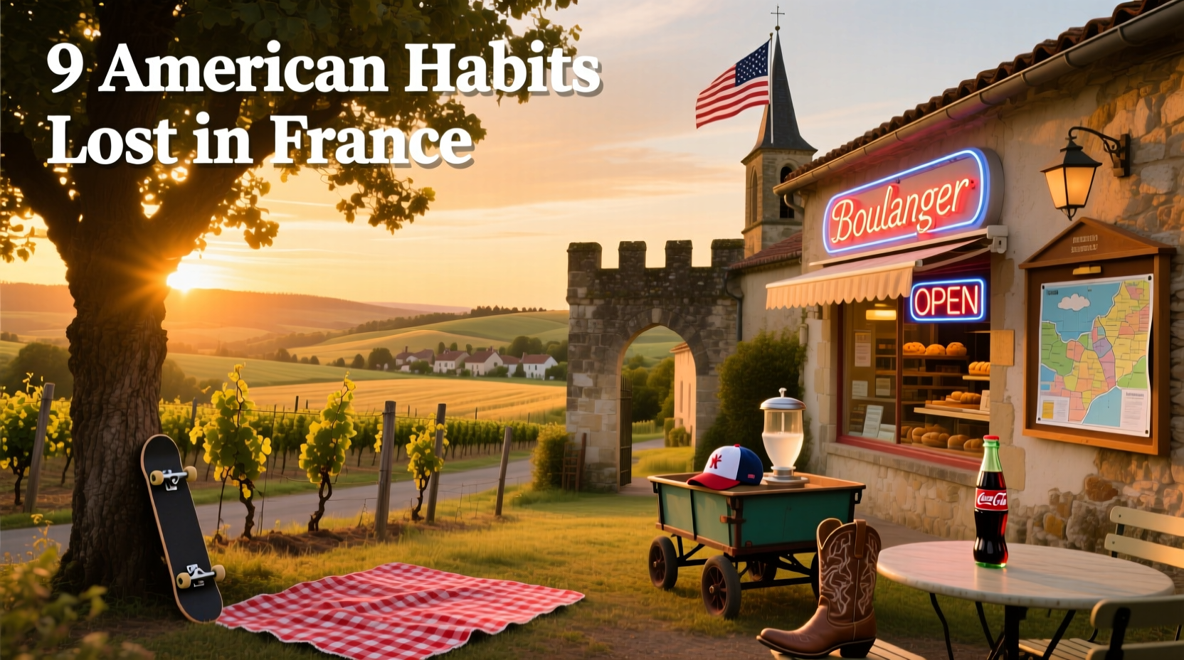 9 American Habits Lost in France: Budget Travel Guide