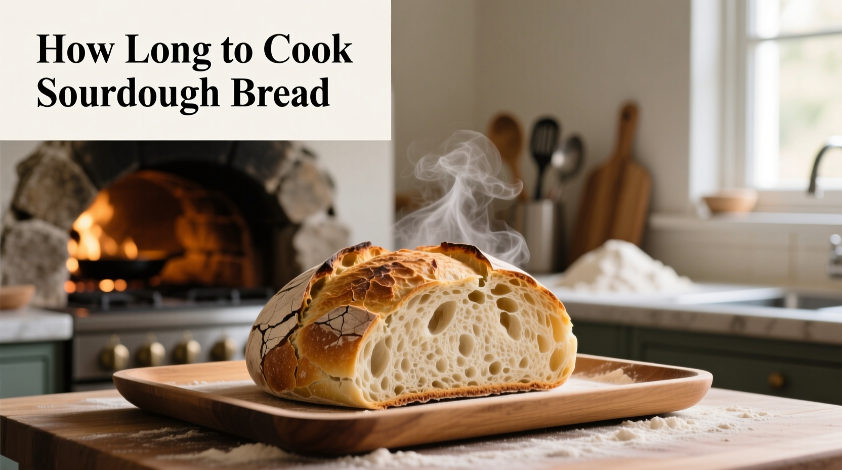 how long to cook sourdough bread
