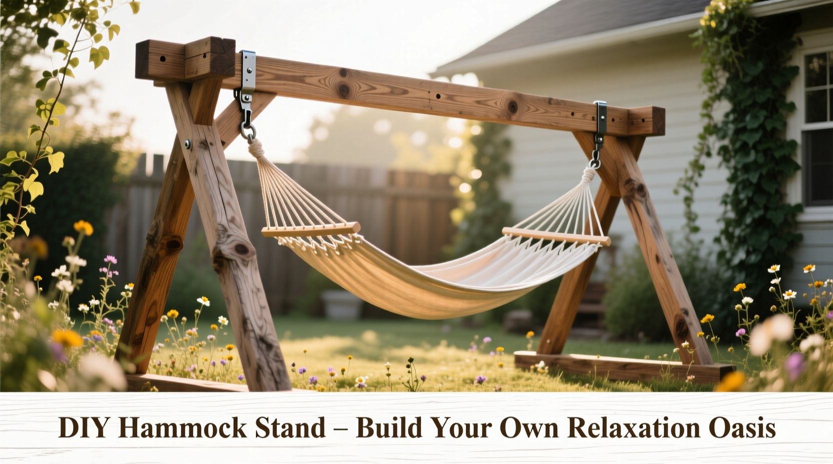 diy hammock stand