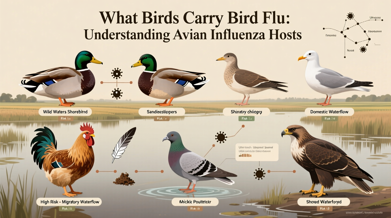 what birds carry bird flu