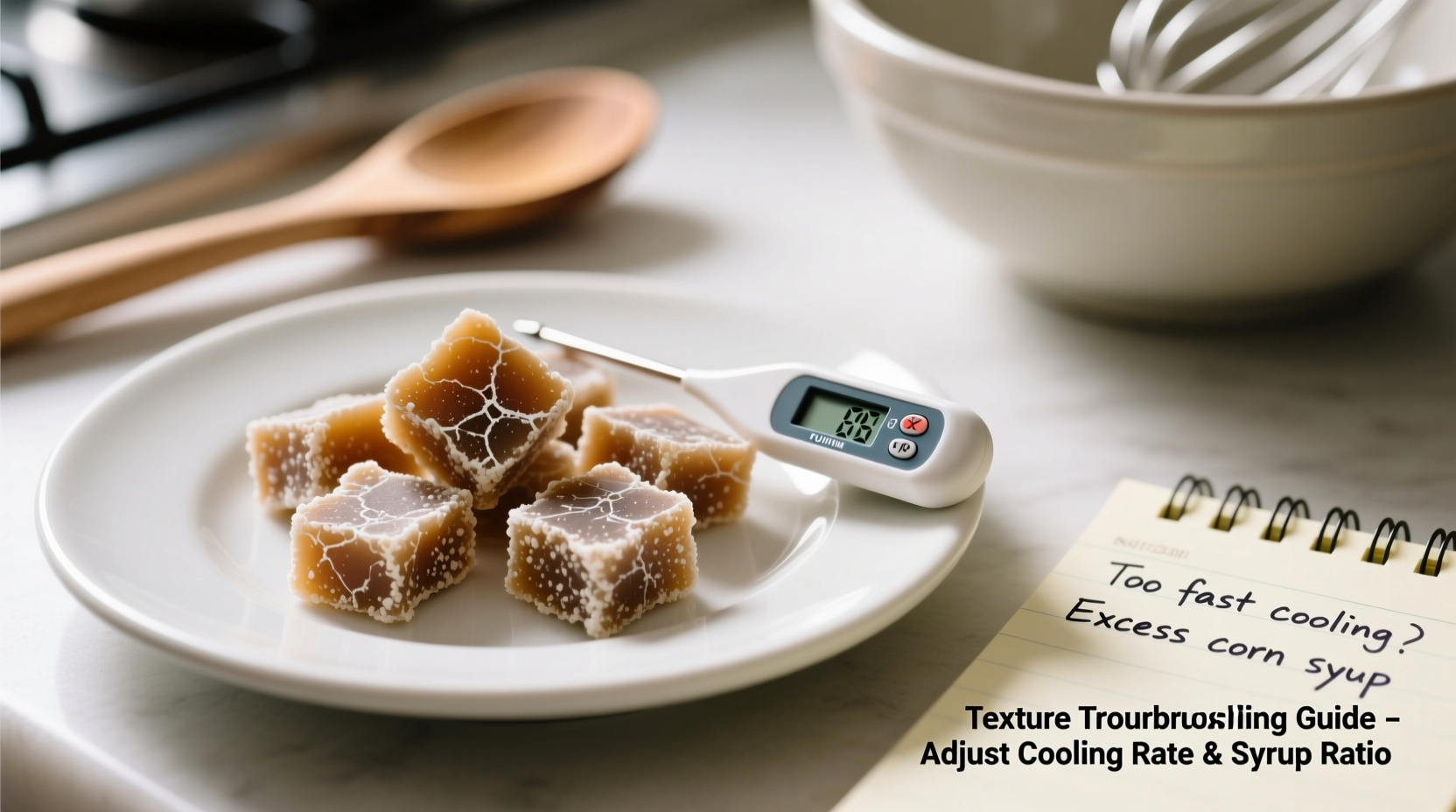 Troubleshooting homemade cough drop texture issues