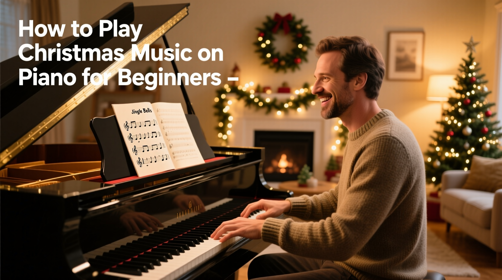 how to play christmas music on piano