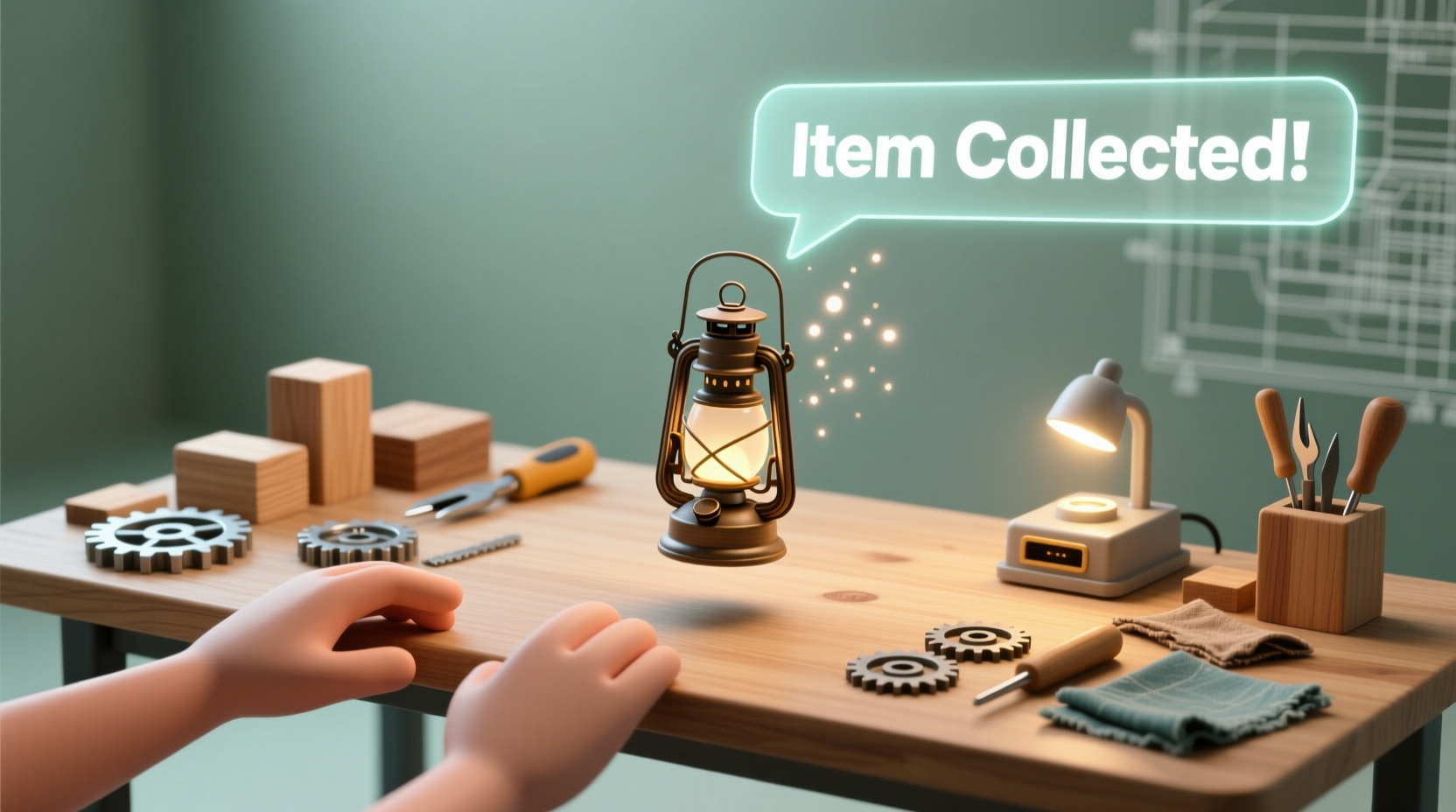 how to collect items from crafter