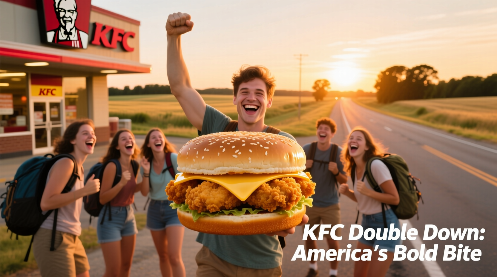 Those Silly Americans Are At It Again KFC's Double Down Sandwich: Travel Guide