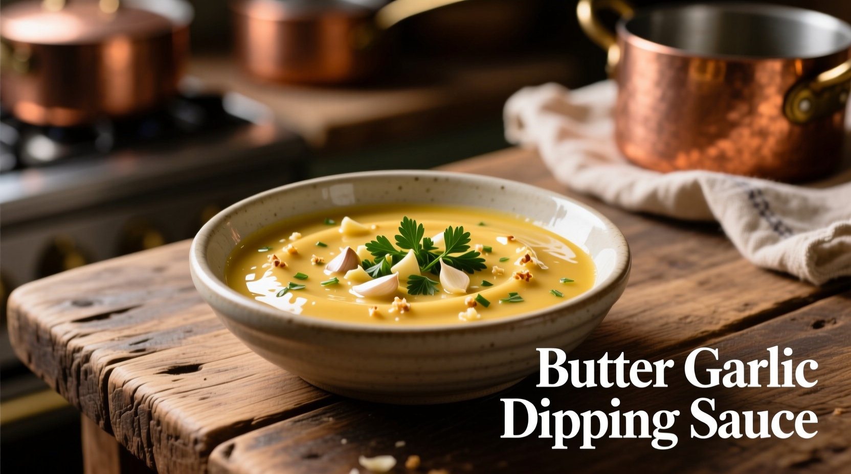 butter garlic dipping sauce
