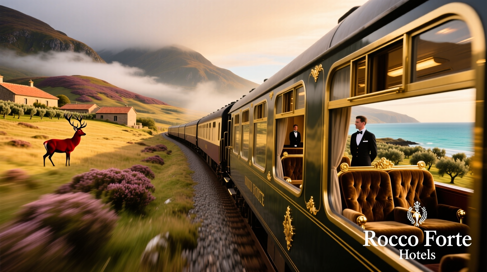 How to Travel Between Scotland and Sicily for Rocco Forte Hotels Luxury Train Journeys