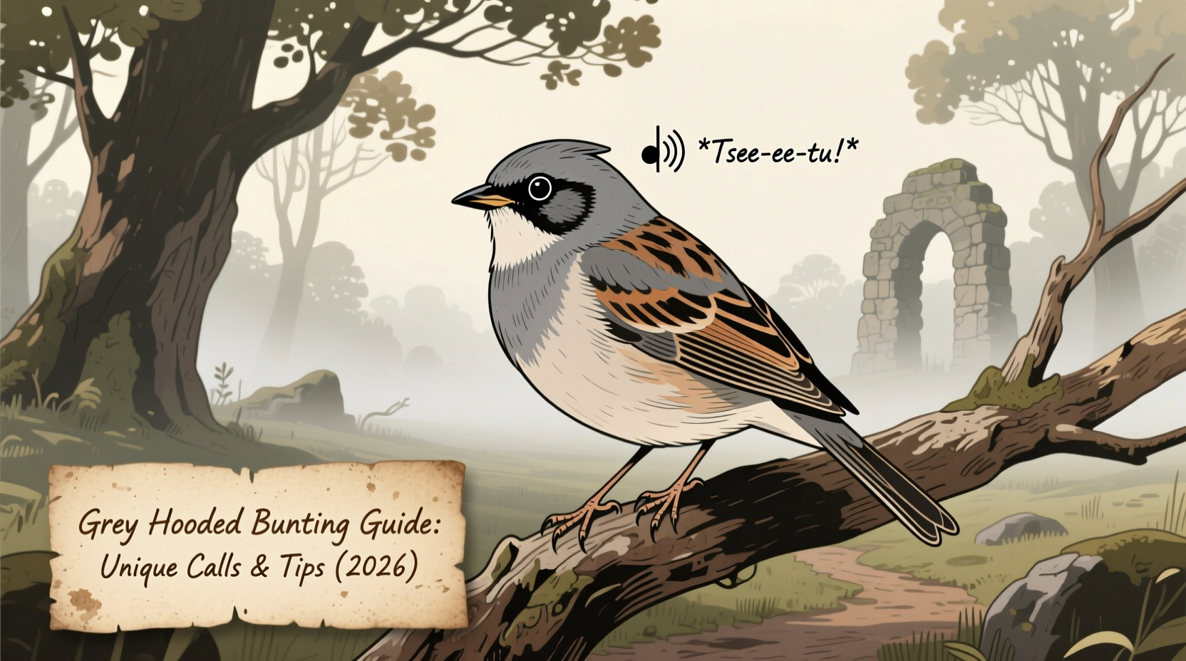 Grey Hooded Bunting Guide: Unique Calls & Tips (2026)