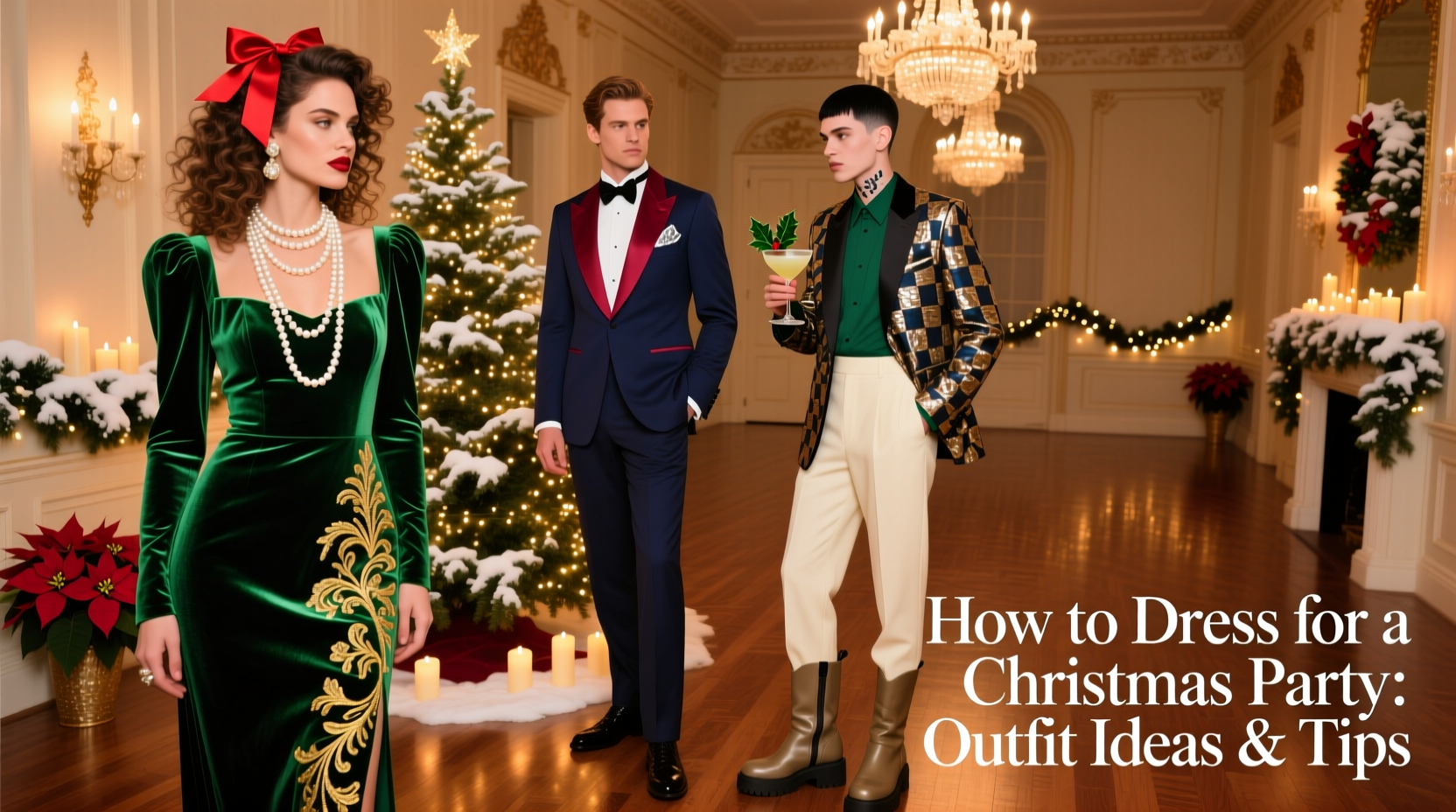how to dress in christmas party
