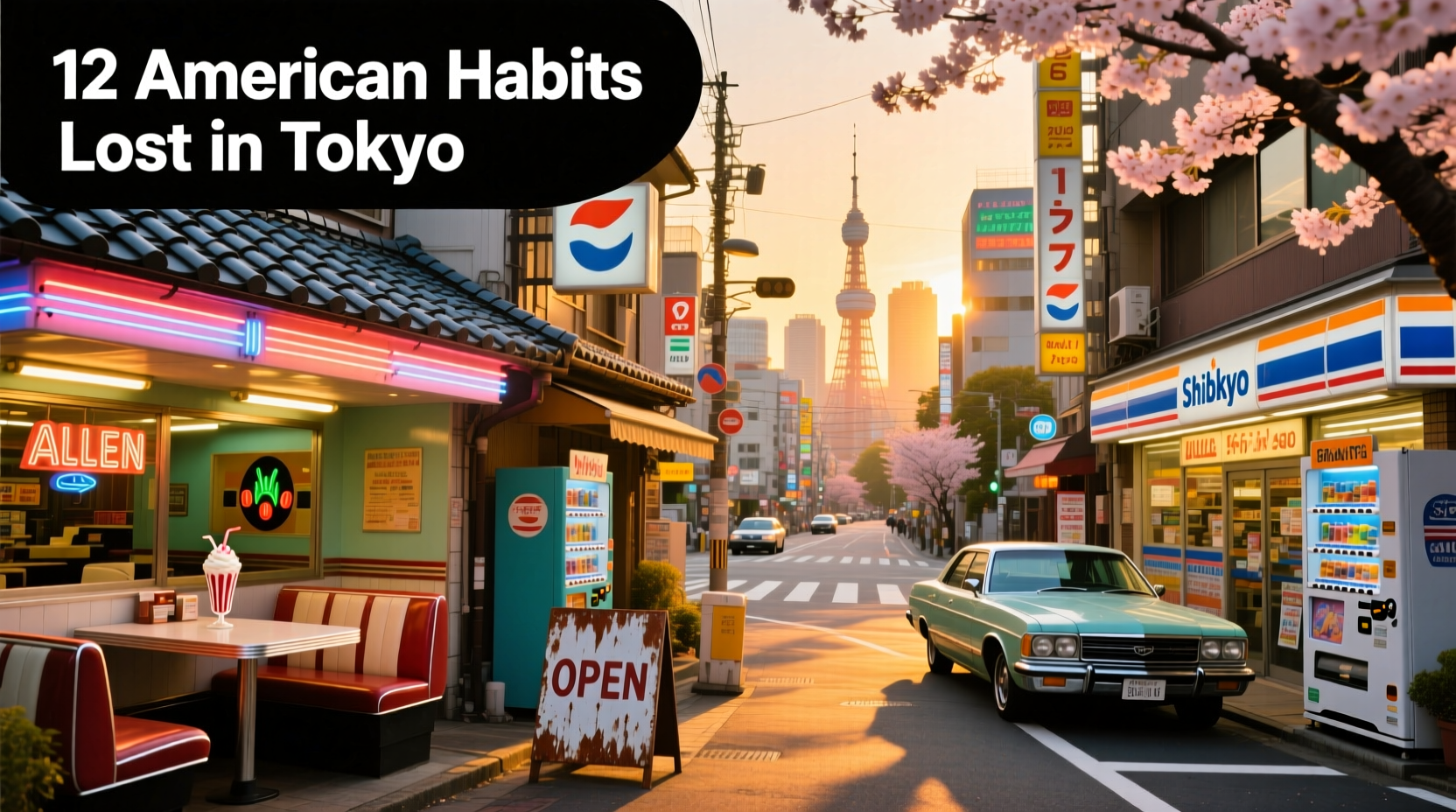 12 American Habits Lost in Tokyo: Budget Traveler’s Practical Guide