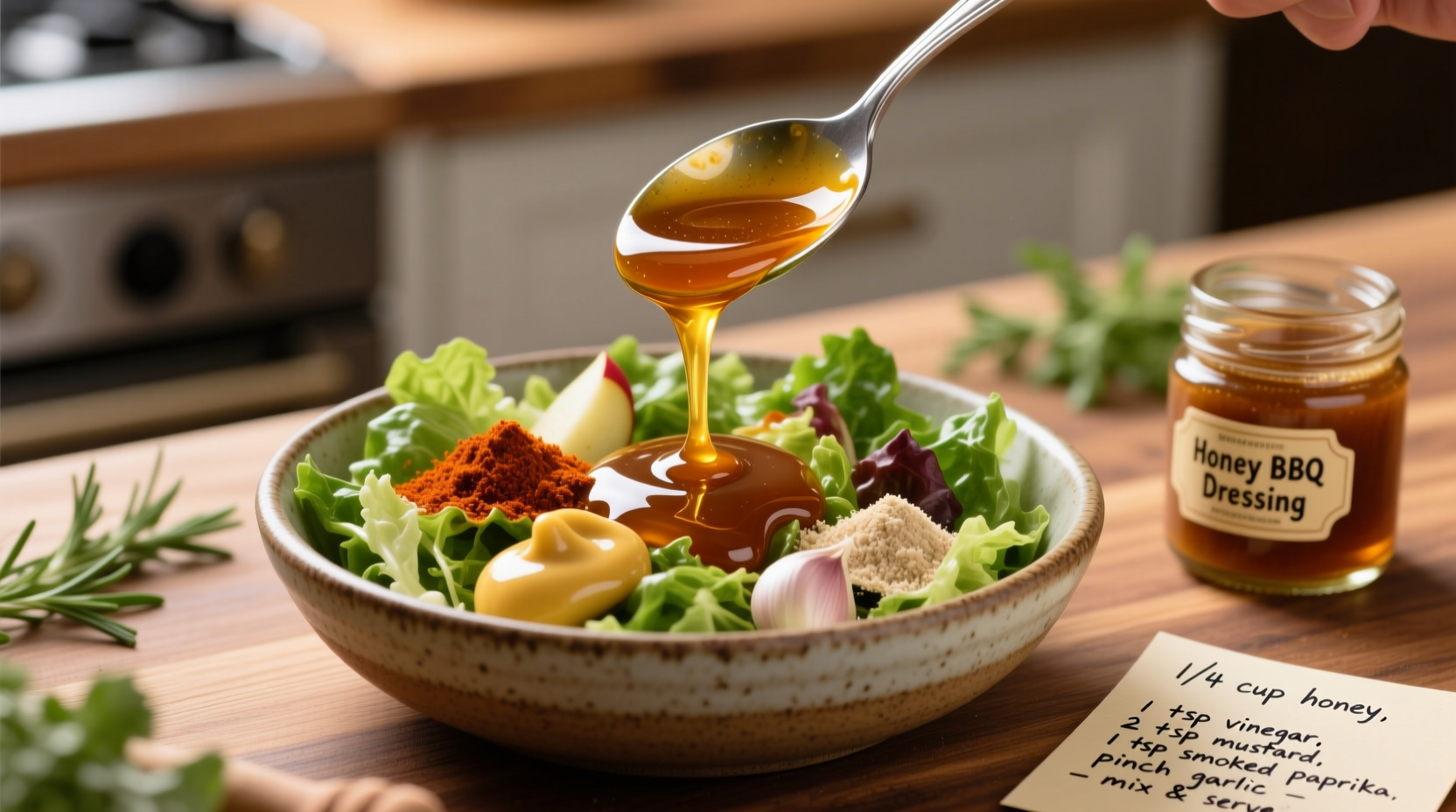 Honey BBQ Dressing Recipe: Perfect in 10 Minutes