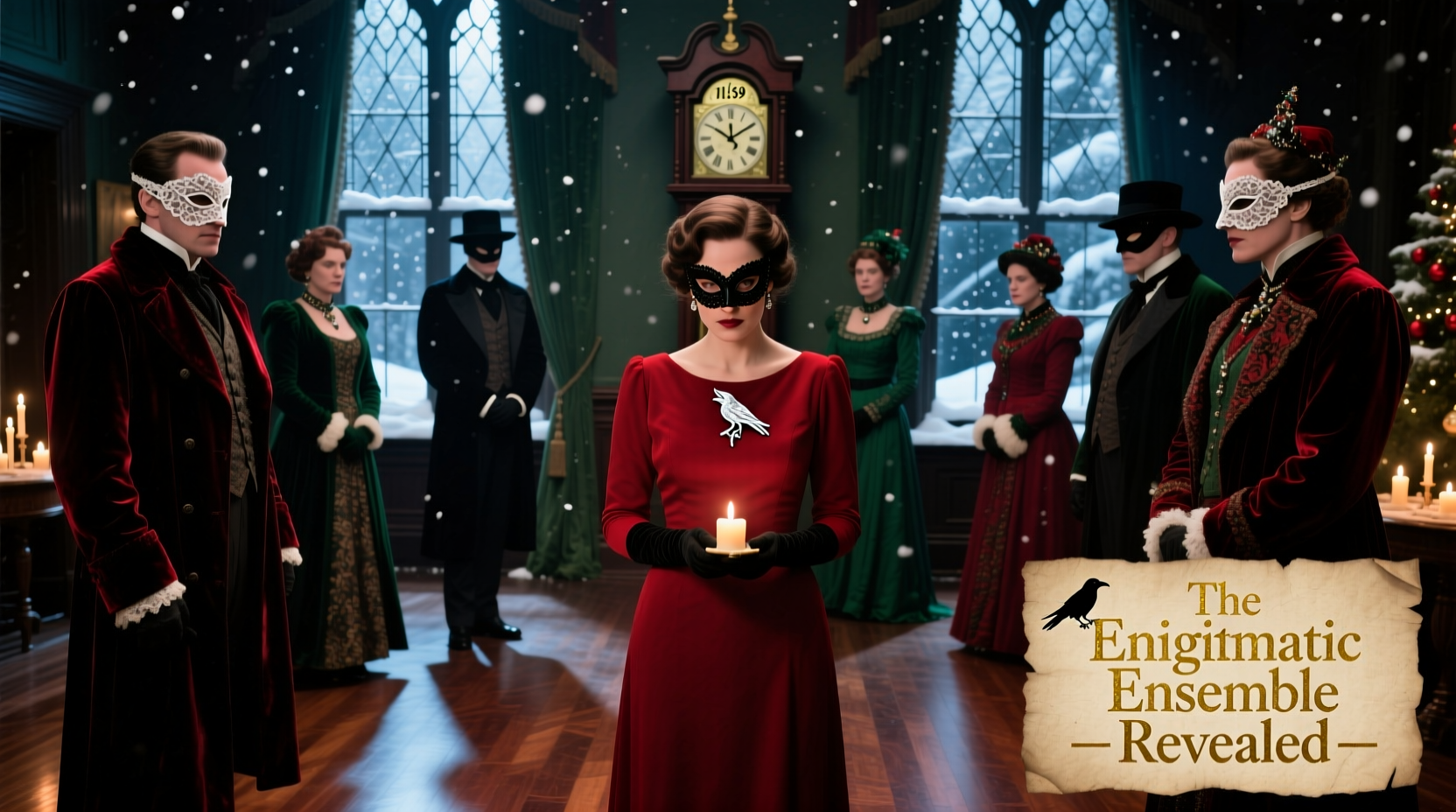 a christmas mystery cast