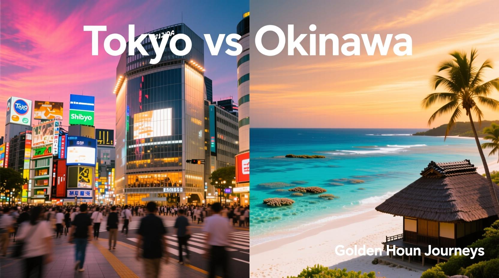 Tokyo vs Okinawa Budget Travel Guide: How to Choose Wisely