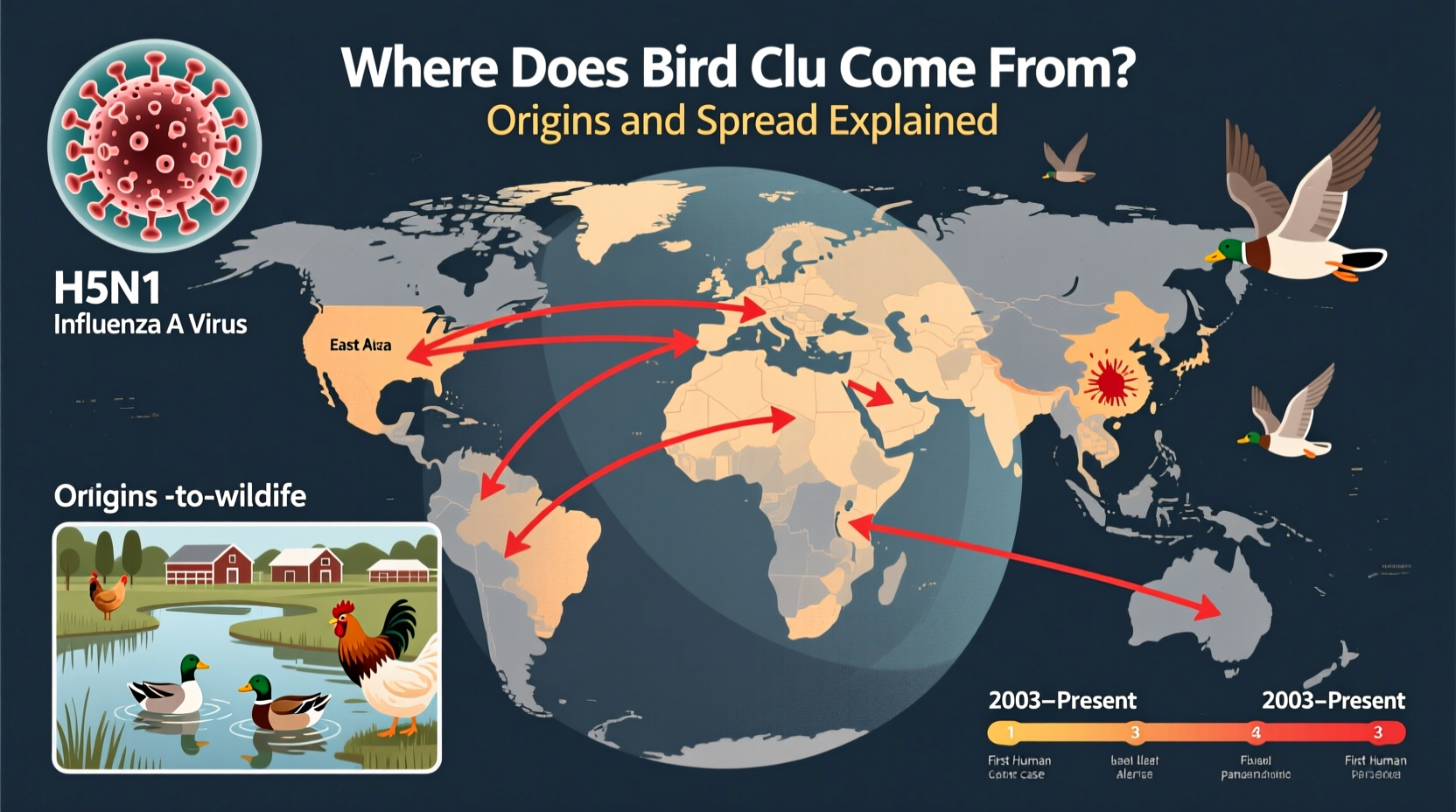 where does bird flu come from