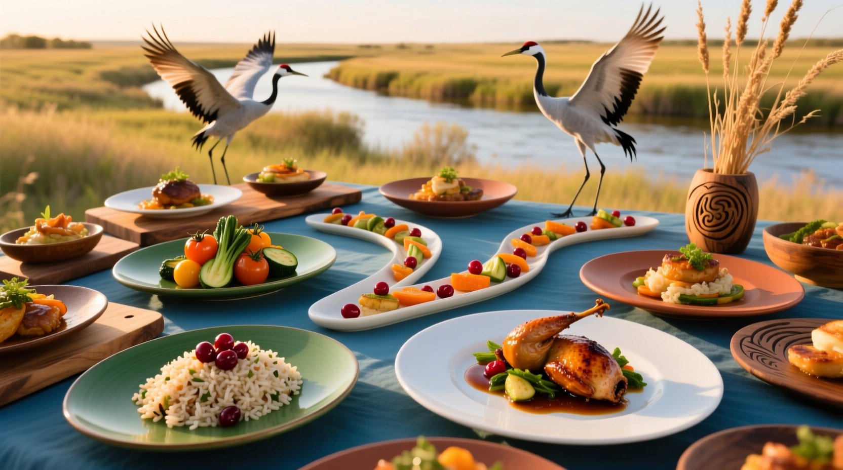 Great Migrations Sandhill Cranes at Rowe Sanctuary Nebraska Food Guide