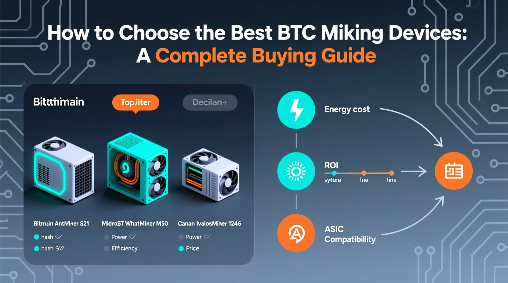 How to Choose the Best BTC Mining Devices: A Complete Buying Guide
