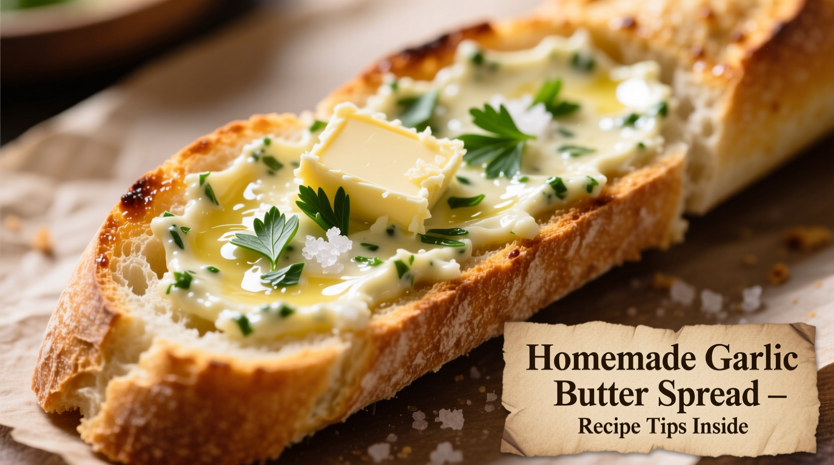 how to make garlic bread spread