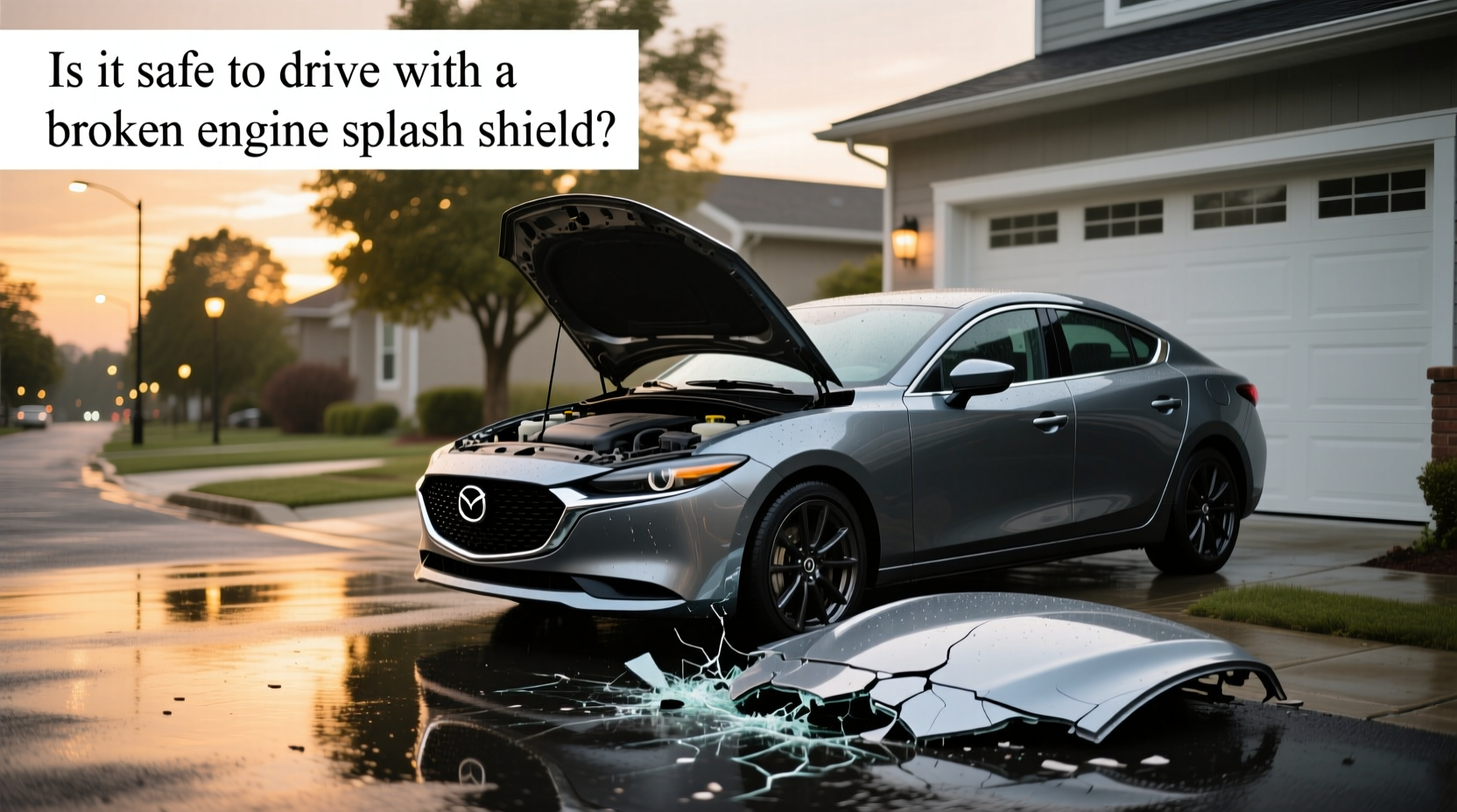How to Choose Mazda 3 Engine Splash Shield, Is It Safe to Drive with a Broken One?