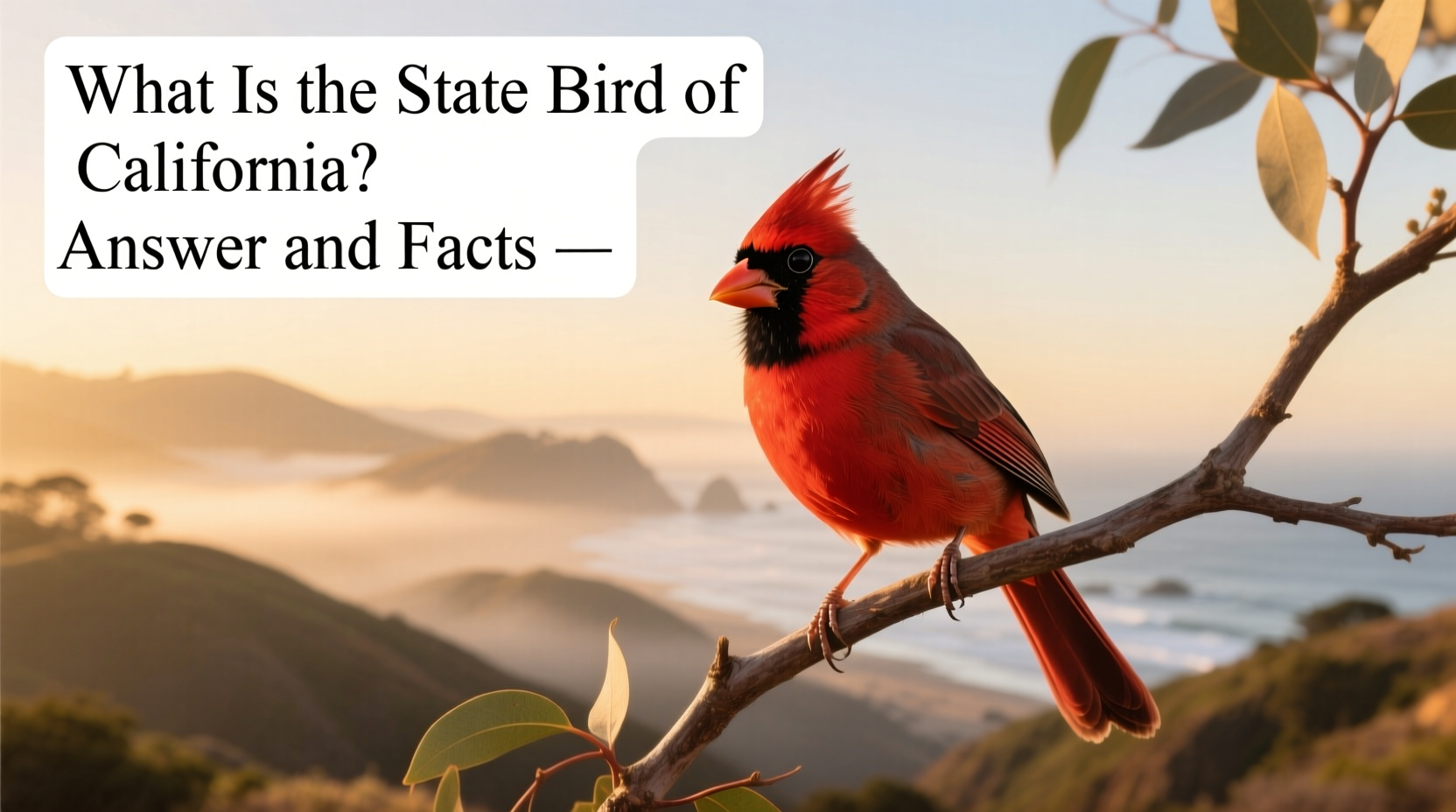 what is state bird of california
