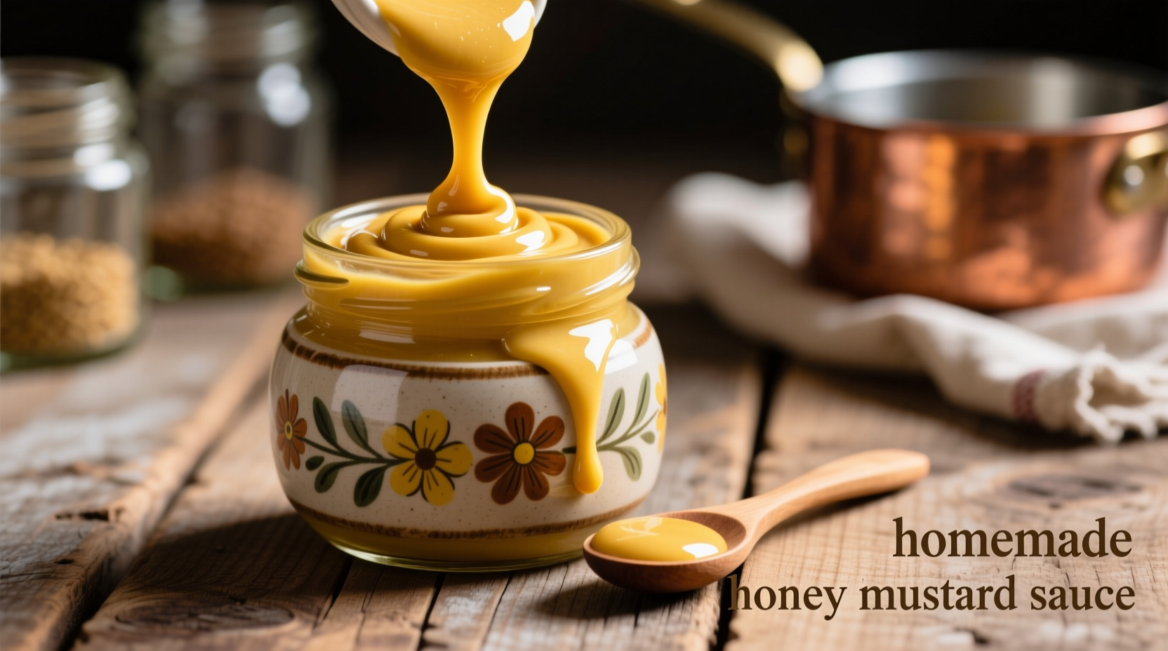 Perfect Homemade Honey Mustard Sauce Recipe in 5 Minutes