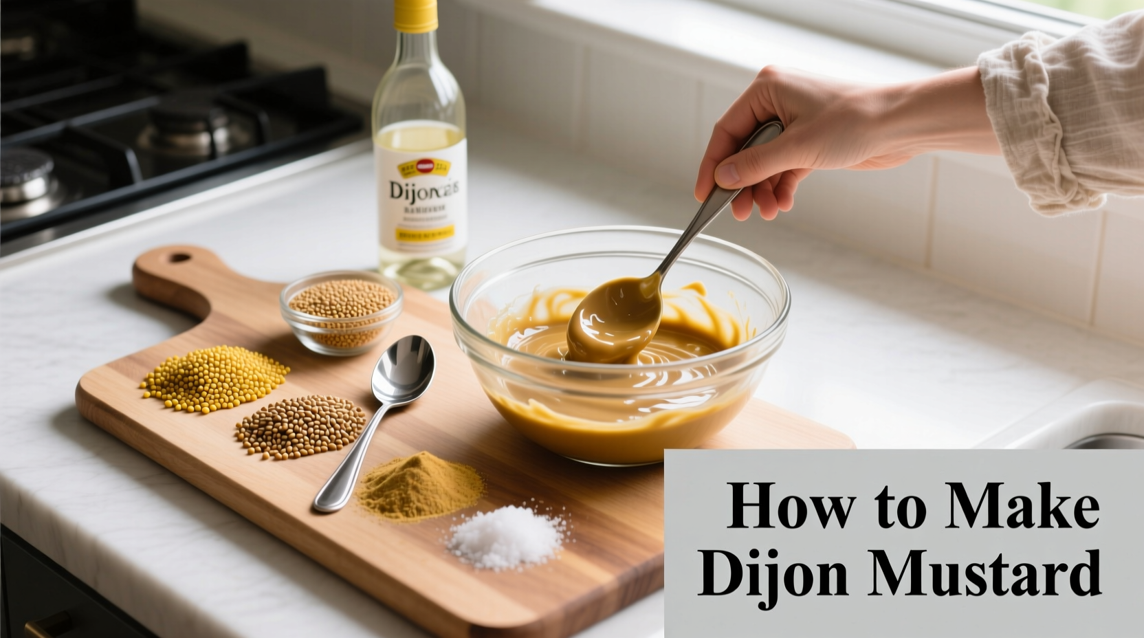 How to Make Dijon Mustard: Authentic Homemade Recipe