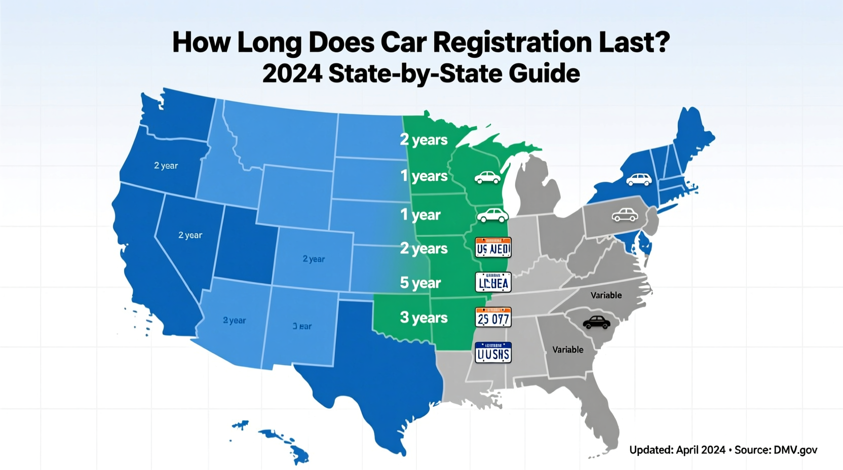 how long does car registration last