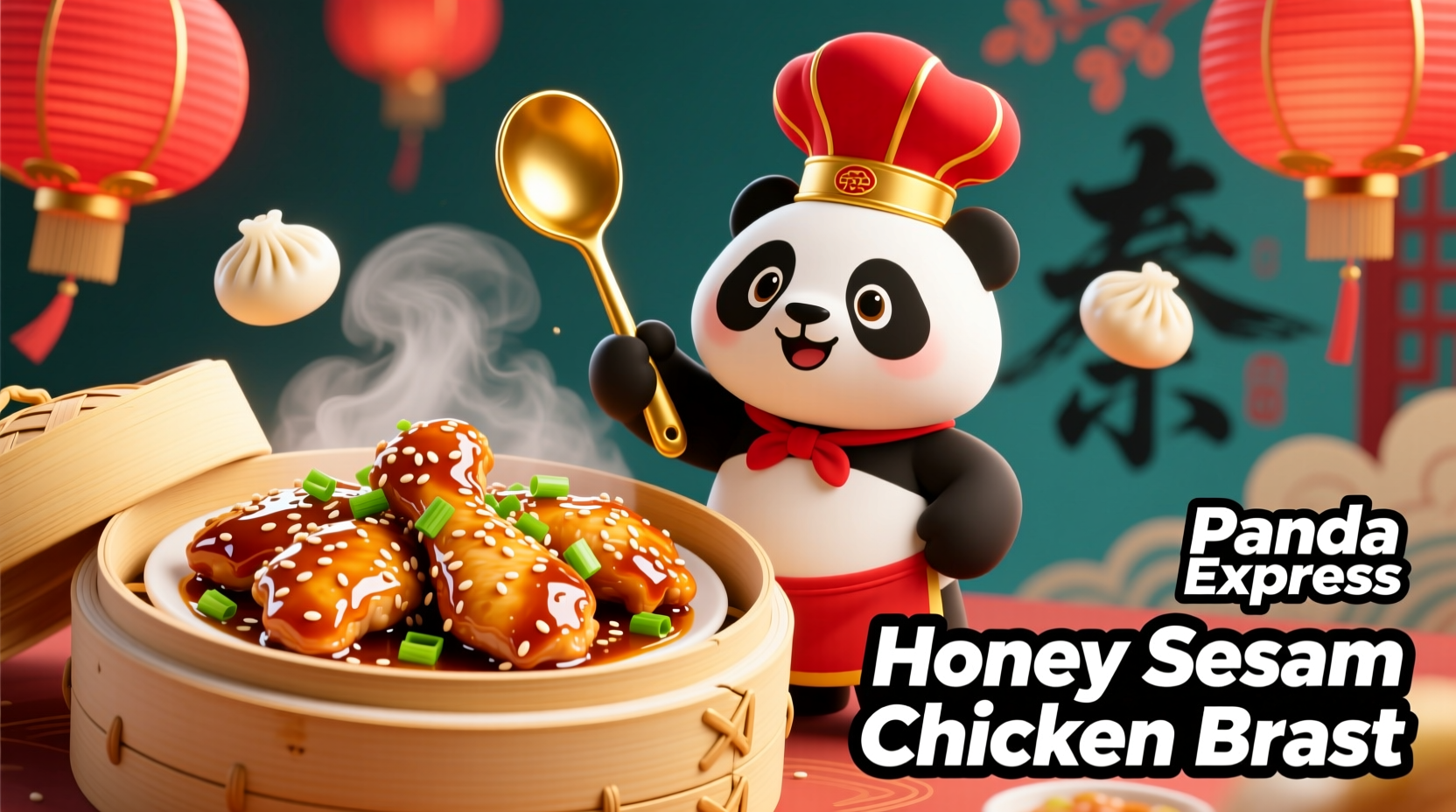 honey sesame chicken breast panda express