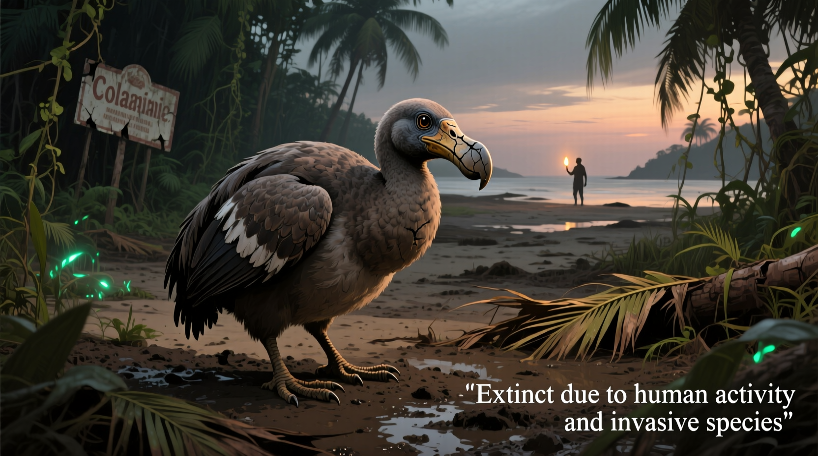 how did the dodo bird go extinct