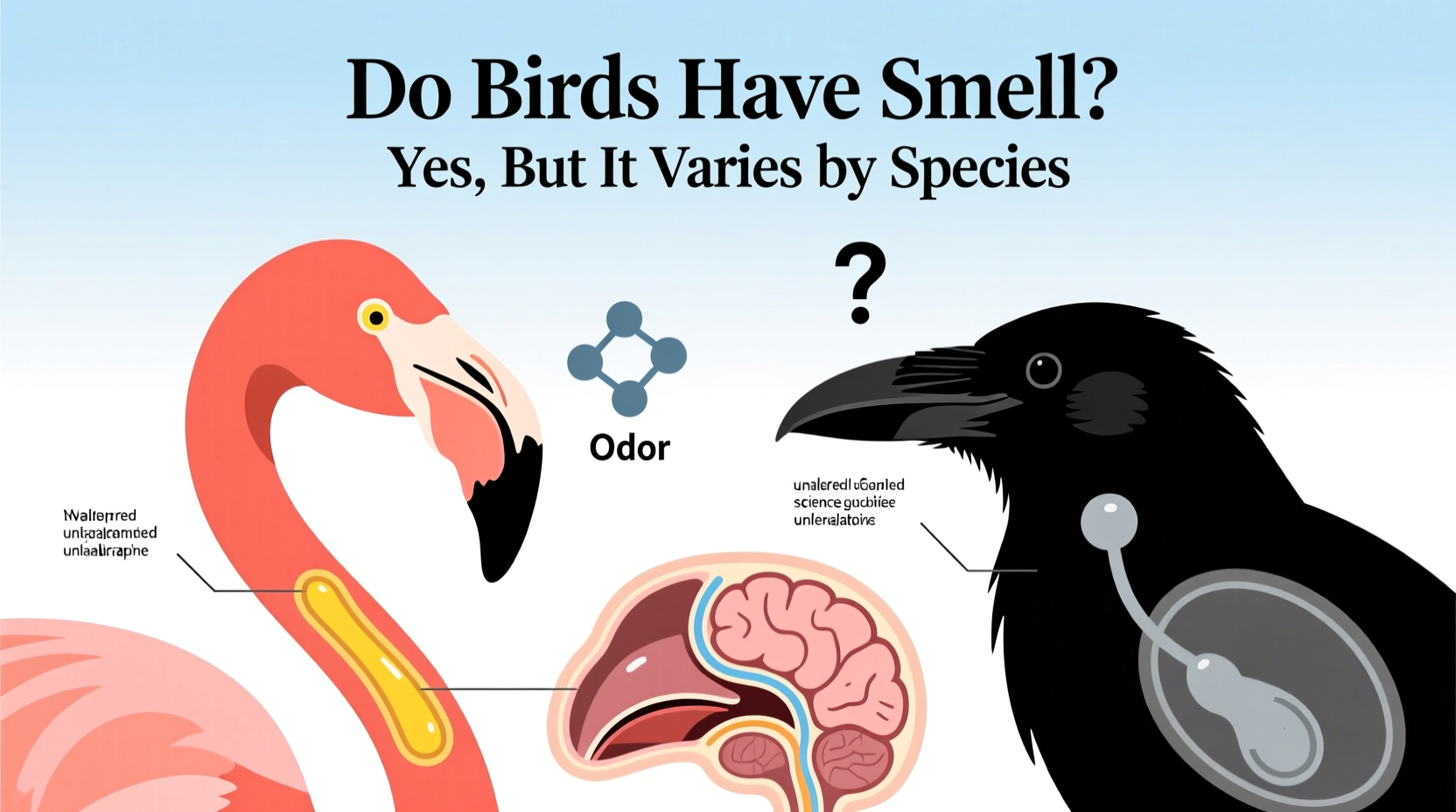 do birds have smell
