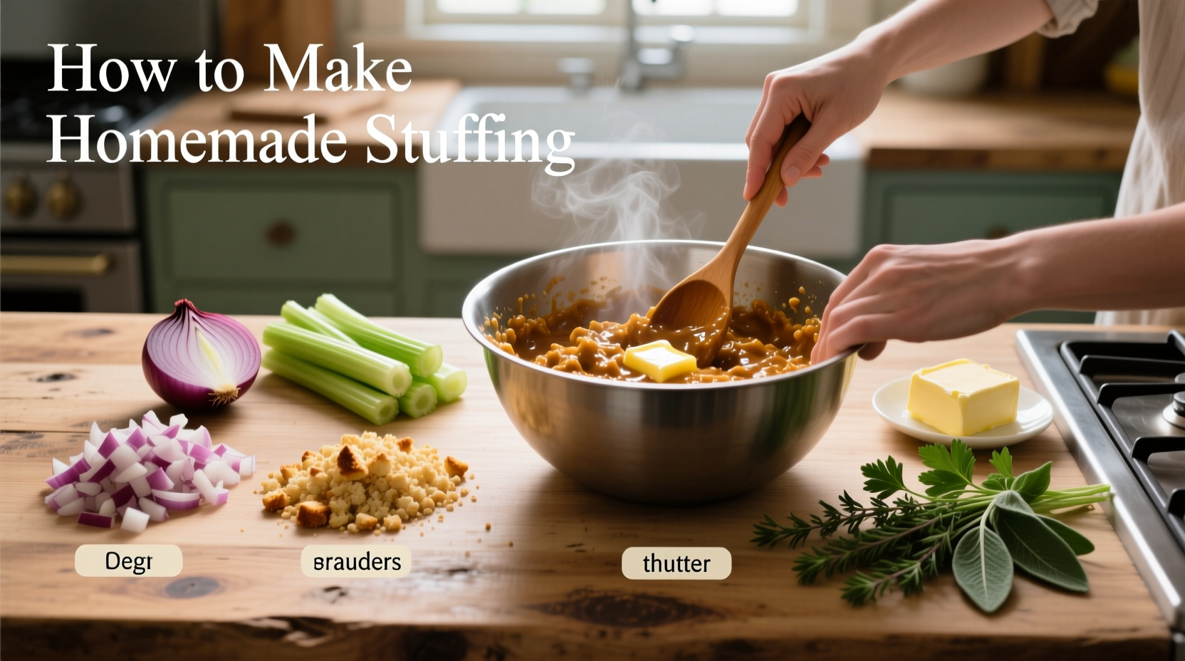 how to make homemade stuffing