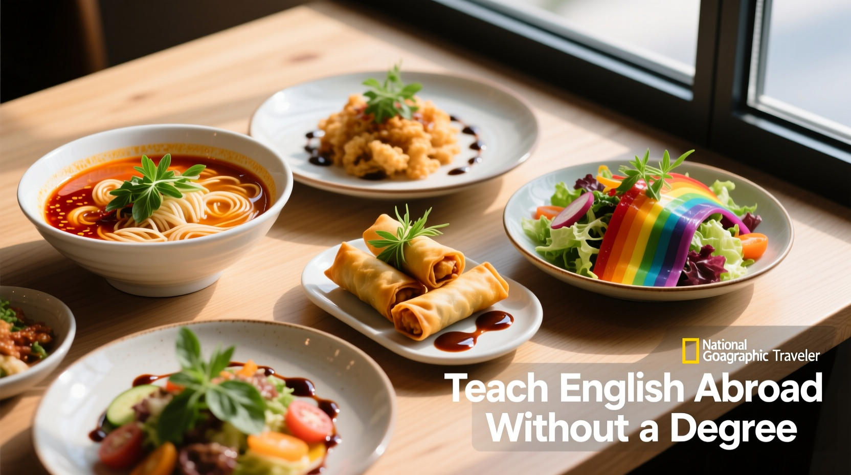 Teaching English Abroad Without a Degree: Food & Dining Guide