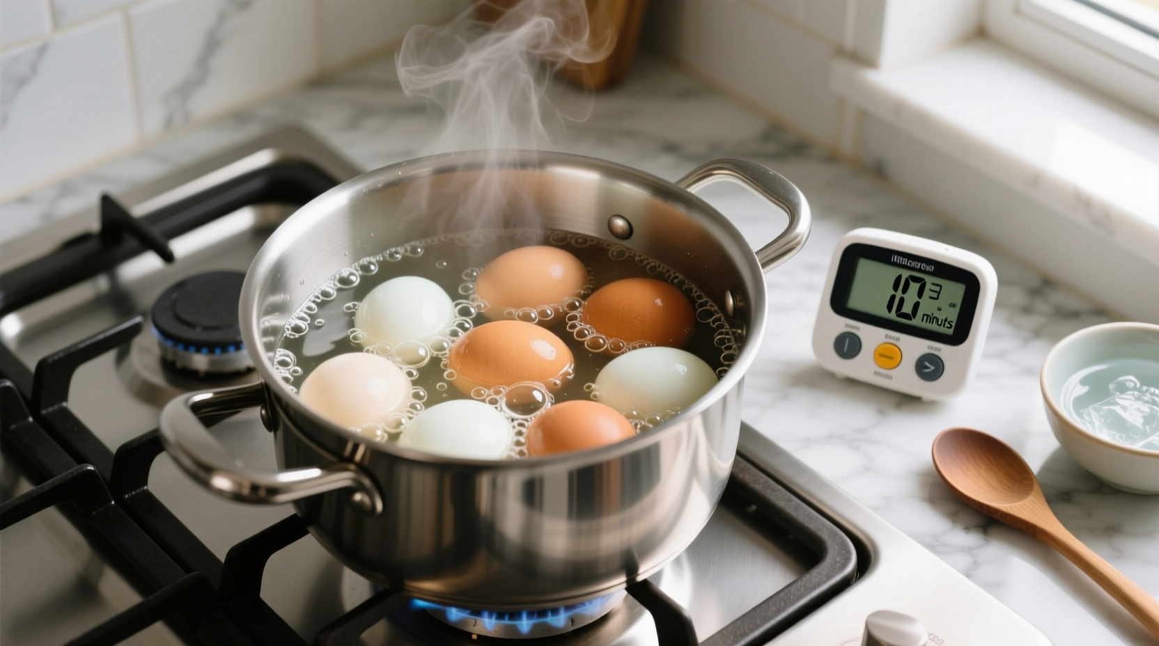 how long does it take to cook hard boiled eggs