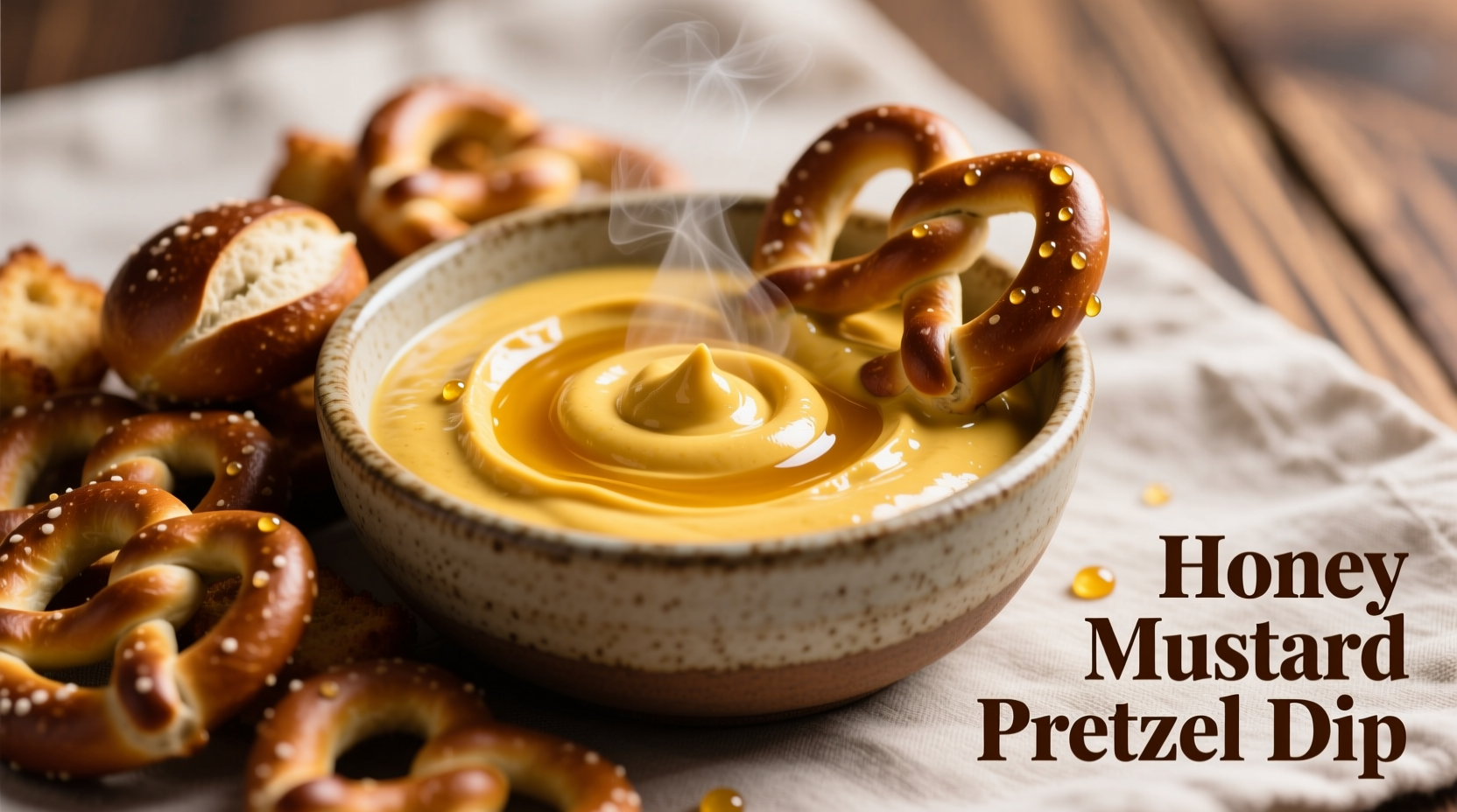 Perfect Honey Mustard Pretzel Dip Recipe in 15 Minutes