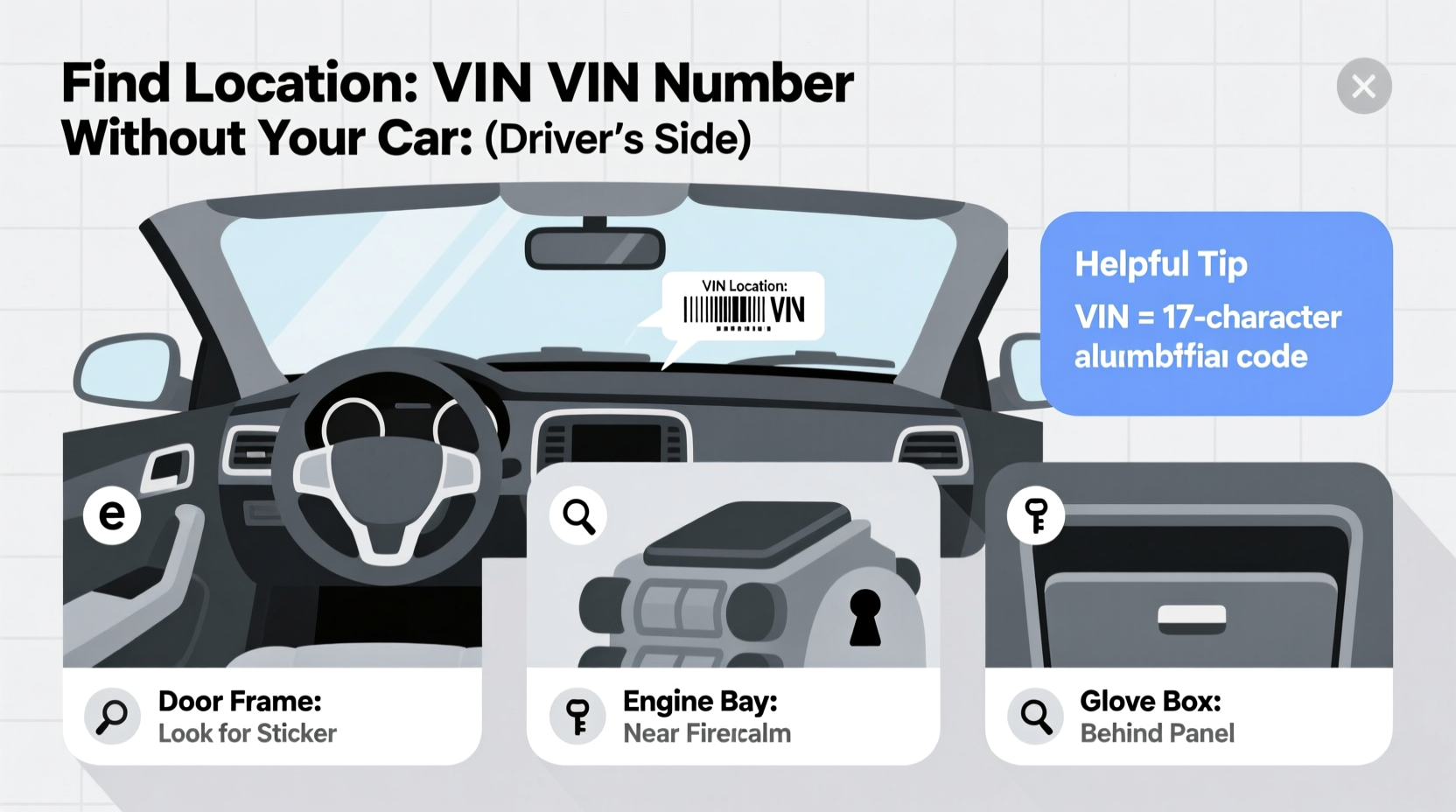 how to find my vin number without my car