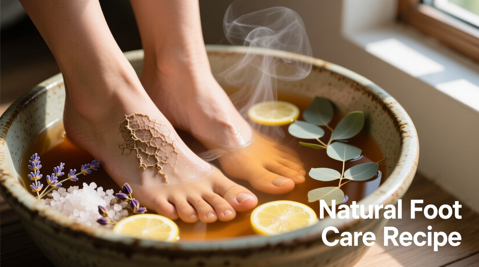 homemade foot soak to remove dead skin