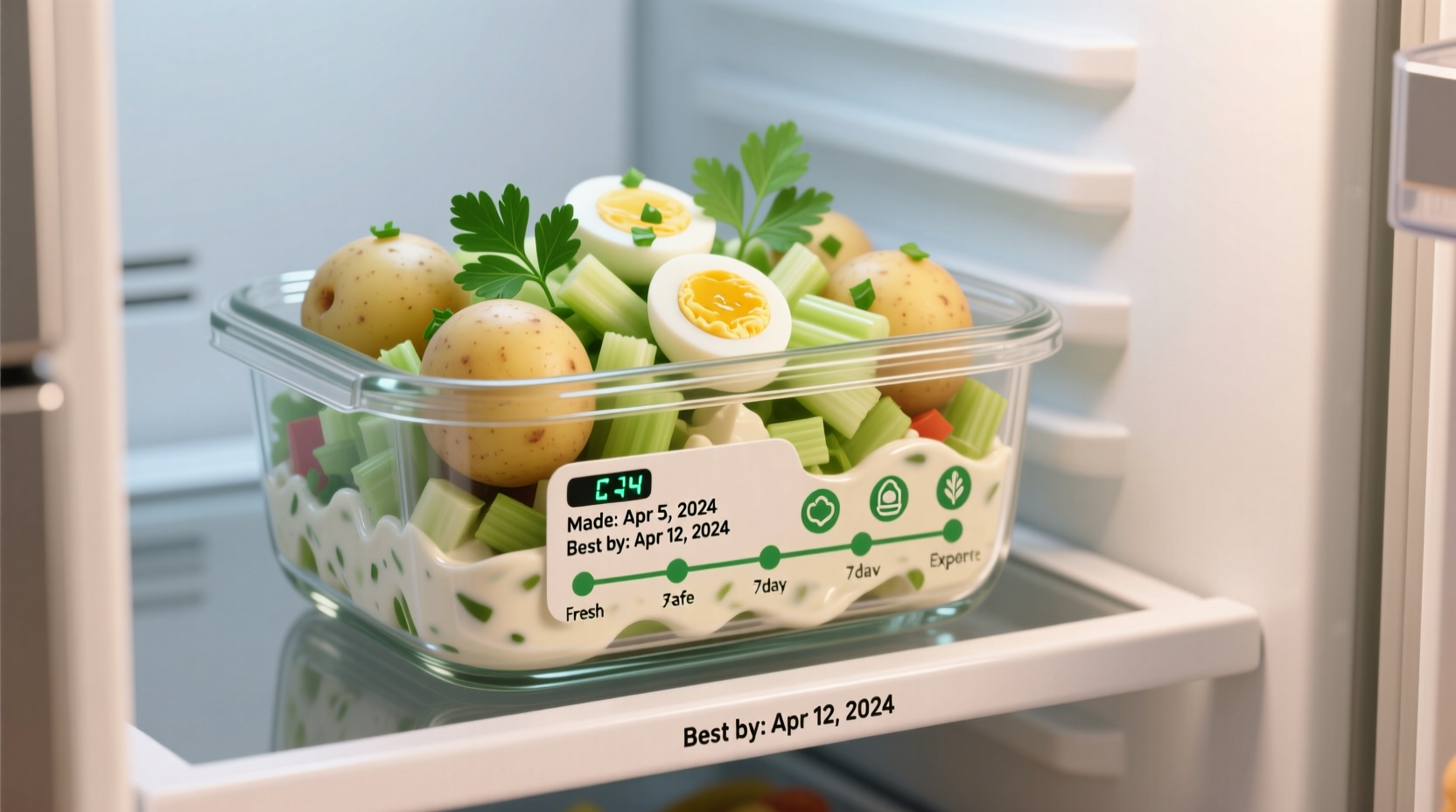 how long is potato salad good in the refrigerator