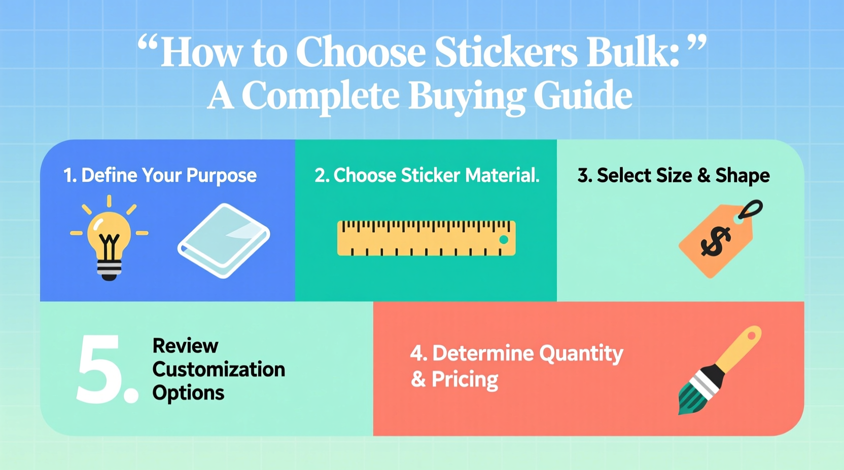 How to Choose Stickers Bulk: A Complete Buying Guide