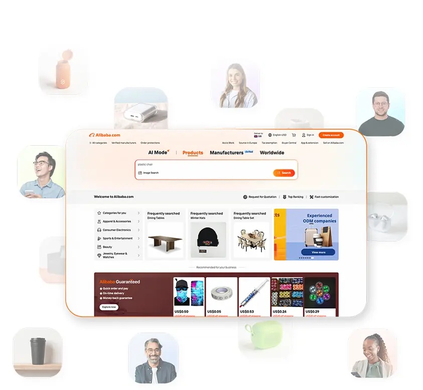 Alibaba.com website preview