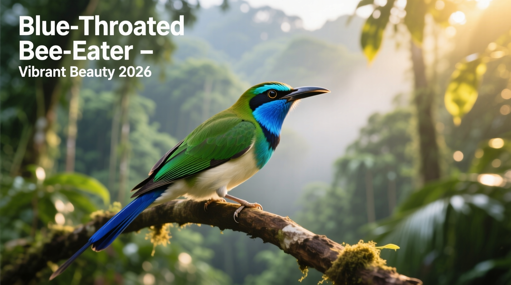 Blue-Throated Bee-Eater: Vibrant Beauty 2026