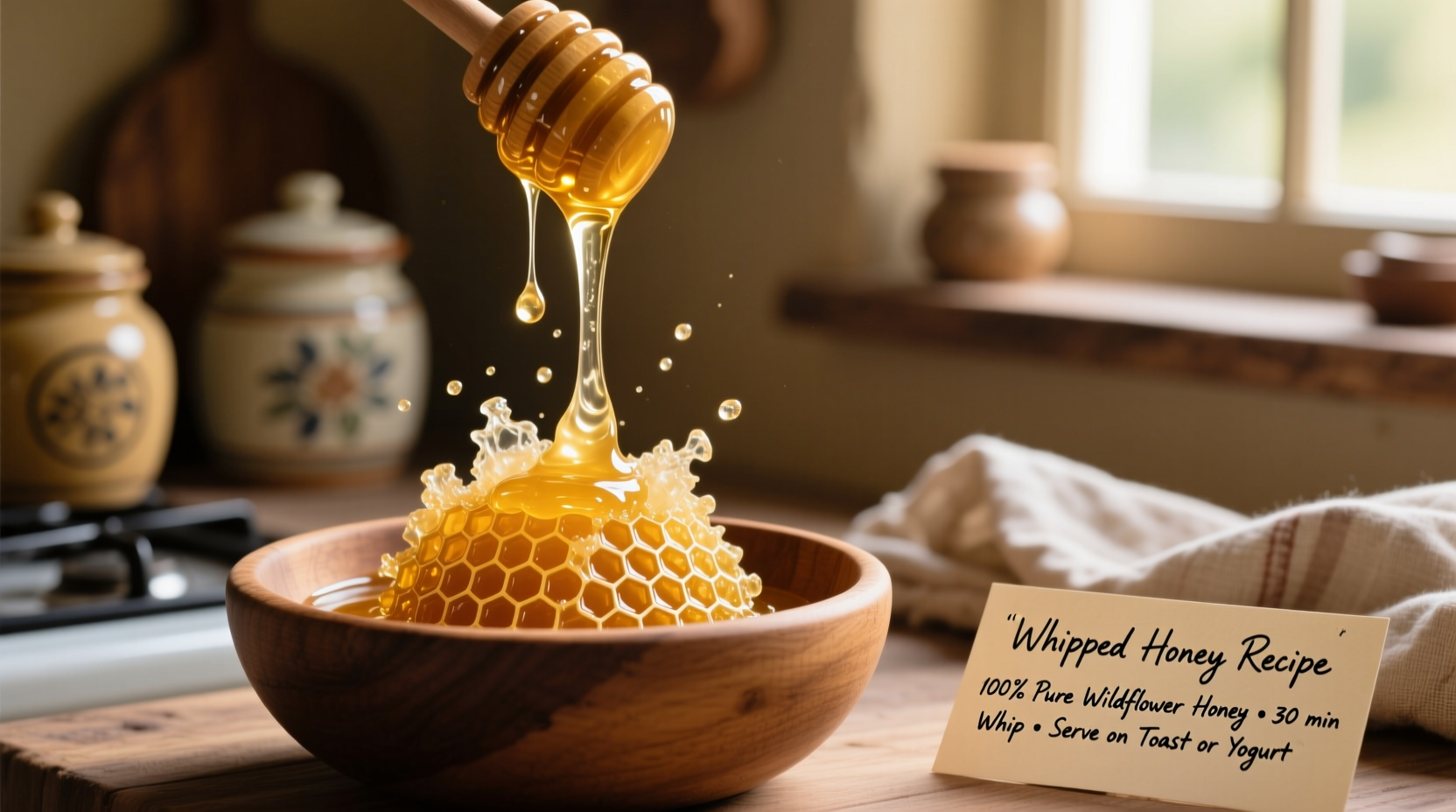 Perfect Whipped Honey Recipe: Creamy Spreadable Honey Guide