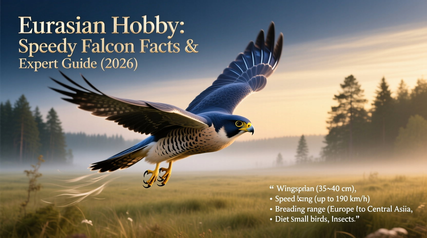 Eurasian Hobby: Speedy Falcon Facts & Expert Guide (2026)