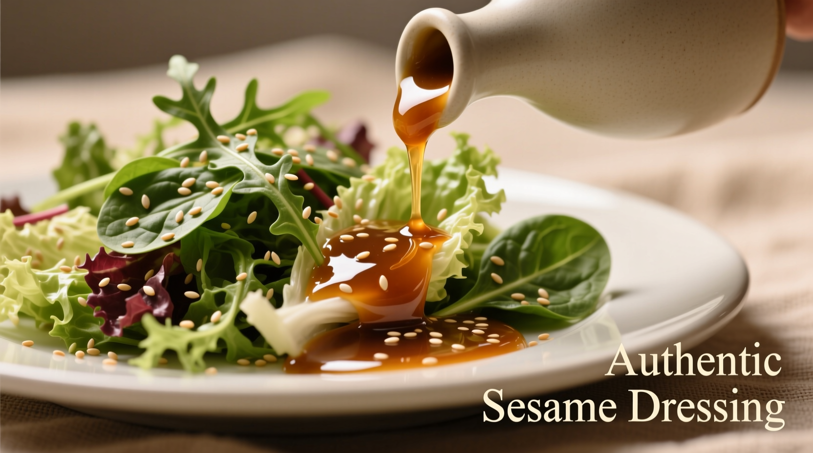 Perfect Homemade Sesame Seed Salad Dressing Recipe