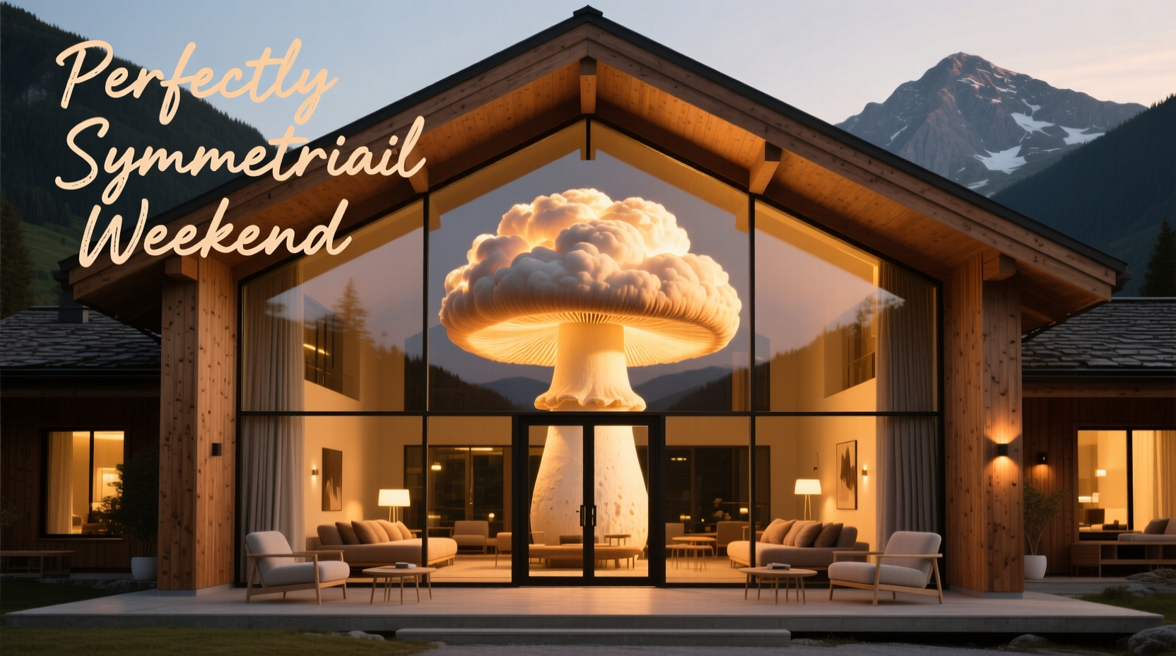 Perfectly Symmetrical Mushroom Cloud Broke Internet Weekend Accommodation Guide