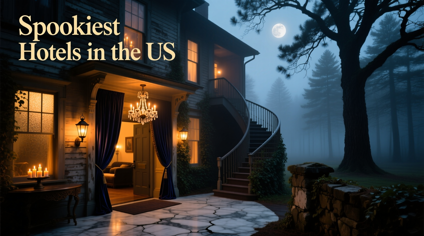 Mapped Spookiest Hotels US: Budget Traveler’s Accommodation Guide