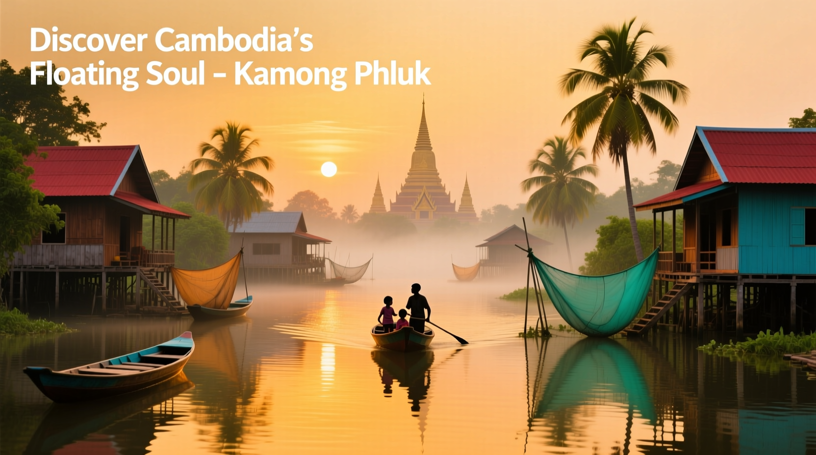 Floating Village Cambodia Kampong Phluk Siem Reap: Budget Guide
