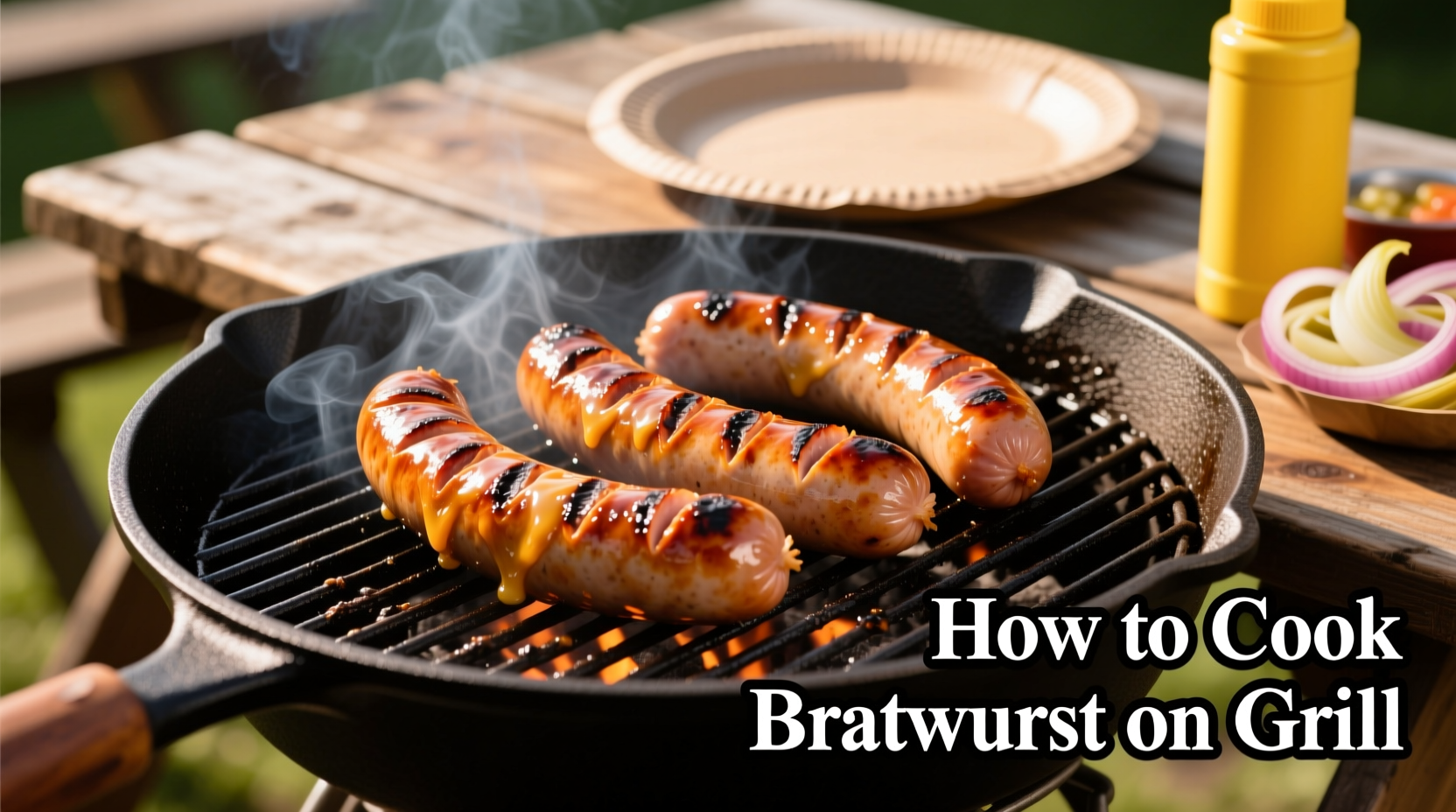 Perfect Grilled Bratwurst: Step-by-Step Guide